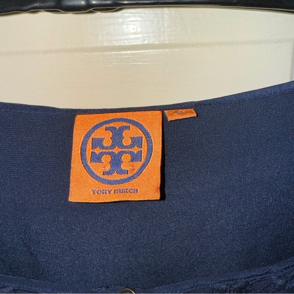 Tory Burch Silk Lillian Blouse, size 10 - Picture 8 of 13